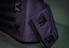 Плитоноска з встановленям бокового та кевларового захисту кордура Kirasa чорна (KI101) - изображение 5