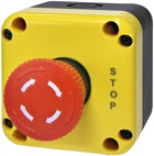 Пост одноместный "Стоп" 230V 1NC IP65 грибок [4771624] ESB1Y-V1 ETI