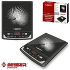 Плита індукційна склокерам.поверхня Besser 10212 2000W 28.5*35.5см (8 темп.реж,4 програми)