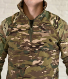 Армейский убакс флисовый с рукавами рип-стоп (без подкладки) для ВСУ Мультикам L - изображение 5