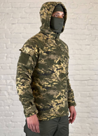 Убакс тактически-военный на флисе с капюшоном Пиксель XL - изображение 7