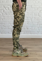 Армійські штани ріп-стоп з флісовою підкладкою Піксель XXXL - зображення 4