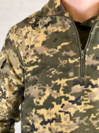 Военно-тактический Убакс на флисе с рукавами рип-стоп (без подкладки) Пиксель XXXL - изображение 6