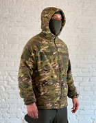Военная флиска с капюшоном для ВСУ Мультикам XXL - изображение 1