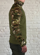 Военный Убакс на флисе с рукавами рип-стоп (без подкладки) для ВСУ Мультикам/Олива M - изображение 3