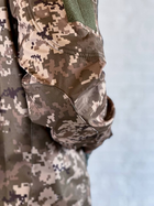 Куртка армійська на флісі SoftShell осінь/зима Піксель XXXL - зображення 6
