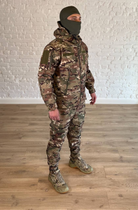 Военно-тактический костюм SoftShell осенний для НГУ, ВСУ мультикам S - изображение 2