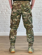 Тактически-военные штаны рип-стоп с флисовой подкладкой Мультикам L - изображение 4