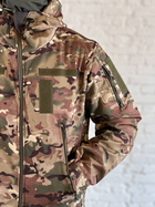 Военно-тактический костюм SoftShell осенний для НГУ, ВСУ мультикам S - изображение 11