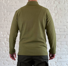 Тактичний костюм пуловер + штани осінній олива M - зображення 11