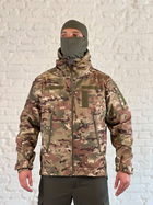 Військово-тактичний костюм SoftShell осінній для НГУ, ЗСУ мультикам XXL - зображення 5