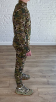 Военно-тактический костюм пуловер + штаны для ВСУ, НГУ на осенней флисе Мультикам XL - изображение 4