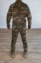 Военно-тактический костюм пуловер + штаны для ВСУ, НГУ на осенней флисе Мультикам L - изображение 5