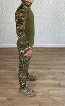 Військово-Тактична форма на флісі ріп-стоп убакс зі штанами Олива XXL - зображення 3