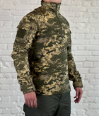 Військово-Тактична форма для ВСУ, НГУ на флісі ріп-стоп убакс зі штанами Піксель S - зображення 6