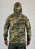 Убакс тактично-військовий на флісі з капюшоном Піксель S - зображення 5