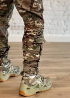 Армейские штаны флисовые SoftShell Мультикам XL - изображение 7