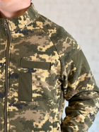 Военно-тактический костюм для ВСУ, НГУ осенний на флисе Пиксель L - изображение 9