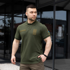 Чоловіча тактична футболка поло хакі армійська S (68818893) - зображення 1