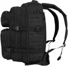 Тактичний рюкзак 36л, чорний Mil-Tec Assault Laser Cut Large Black 14002702 - изображение 3