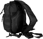 Туристичний рюкзак однолямочний 10л Mil-tec "ASSAULT" Black 14059102 - зображення 4