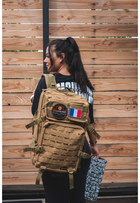 Рюкзак тренировочный/тактический Sveltus 45 л Сетло-коричневый (SLTS-9320) - изображение 6