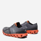 Чоловічі кросівки для бігу On Running Cloud X 2 4099241 40 (6.5UK) 25 см Сірі (7630440630777) - зображення 4