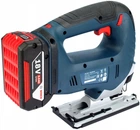 Лобзик Bosch GST 185-LI, аккумуляторный 18В, Акб 4Ач, 0-3500 об/мин, ход 26мм, кейс, 2кг (0.601.5B3.023)