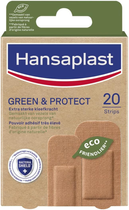 Plastry Hansaplast Green & Protect 6 x 7 cm 20 szt (4005800304200) - obraz 1