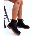 Жіночі черевики високі Asteoris 37 Чорні (5905677672084) - зображення 4