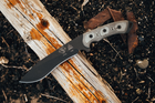 Ніж Tops Knives TOPS Knives Dart Fixed Blade Knife 5160 Steel Black 17,8 cm (DART-002) - зображення 10