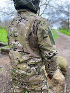 Военная форма мультикам демисезонная тактическая multicam с наколенниками военная форма с курткой мультикам 50 - изображение 9