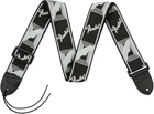 Ремень гитарный Fender STRAP 2" MONOGRAMMED BLACK/LIGHT GREY/DARK GREY