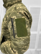 Мужской зимний Бушлат-бомбер грета с меховой подкладкой / Куртка с капюшоном пиксель размер M - изображение 3