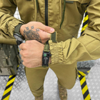 Крепкий мужской Костюм Defender Куртка + Брюки / Полевая Форма рип-стоп койот размер 2XL - изображение 4