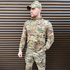 Мужская ультралегкая Ветровка Tactical Series / Водонепроницаемая Куртка с капюшоном мультикам размер L - изображение 1