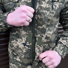 Уставный мужской Китель со скрытым капюшоном / Полевая форма рип-стоп пиксель размер XL - изображение 6