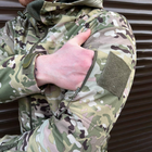 Мужская демисезонная Куртка Softshell на флисе с капюшоном и липучками под шевроны мультикам размер L - изображение 5
