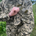 Мужская полевая Куртка «Горка» с карманами и липучками под шевроны рип-стоп пиксель размер 56-58 - изображение 4