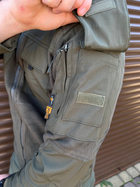 Чоловіча Флісова Куртка з Захисними накладками та вентиляційними пазухами олива розмір 2XL - зображення 6