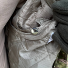 Чоловічий зимовий Бушлат Ripstop з хутряним коміром та капюшоном / Щільна утеплена Куртка мультикам розмір XXL - зображення 8