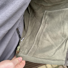 Мужская водонепроницаемая Куртка 2в1 HAN-WILD G8 Softshell со съемной флисовой подкладкой олива размер S - изображение 5