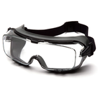 Защитные очки Pyramex Cappture-PRO с уплотнителем и Anti-Fog покрытием прозрачные - изображение 1