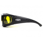Захисні Окуляри Global Vision Outfitter з Ущільнювачем та Anti-Fog покриттям жовті - зображення 3