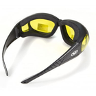 Захисні Окуляри Global Vision Outfitter з Ущільнювачем та Anti-Fog покриттям жовті - зображення 4