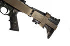 Тактичний 3-точковий збройовий ремінь FRAG з карабіном COYOTE С - зображення 6