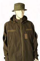 Тактична куртка Soft Shell хакі 54/4 - зображення 4