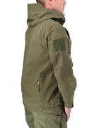 Тактическая летняя куртка (парка, ветровка) с капюшоном Warrior Wear JA-24 Olive Green S - изображение 8