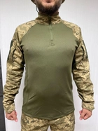 Тактическая рубашка убакс ubacs мужская боевая военная для ЗСУ размер 2XL цвет пиксель - изображение 6