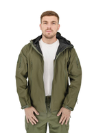 Тактична літня куртка (парка, ветровка) з капюшоном Warrior Wear JA-24 L Olive Green - зображення 2